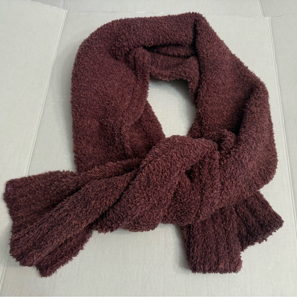 BAREFOOT DREAMS SOFT BROWN BLANKET WRAP 74” LENGTH